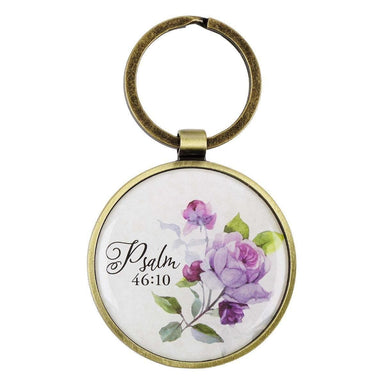 Be Still and Know Key Ring in a Tin - Psalm 46:10 - Pura Vida Books