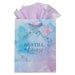 Be Still & Know Lilac and Blue Watercolor Medium Gift Bag - Psalm 46:10 - Pura Vida Books