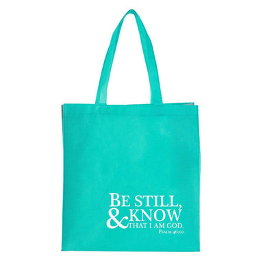 Be Still and Know - Psalm 46:10- Shopping bag - Pura Vida Books