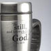 Be Still and Know Stainless Steel Travel Mug With Handle - Psalm 46:10 - Pura Vida Books