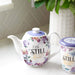 Be Still and Know Teapot in Purple - Psalm 46:10 - Pura Vida Books