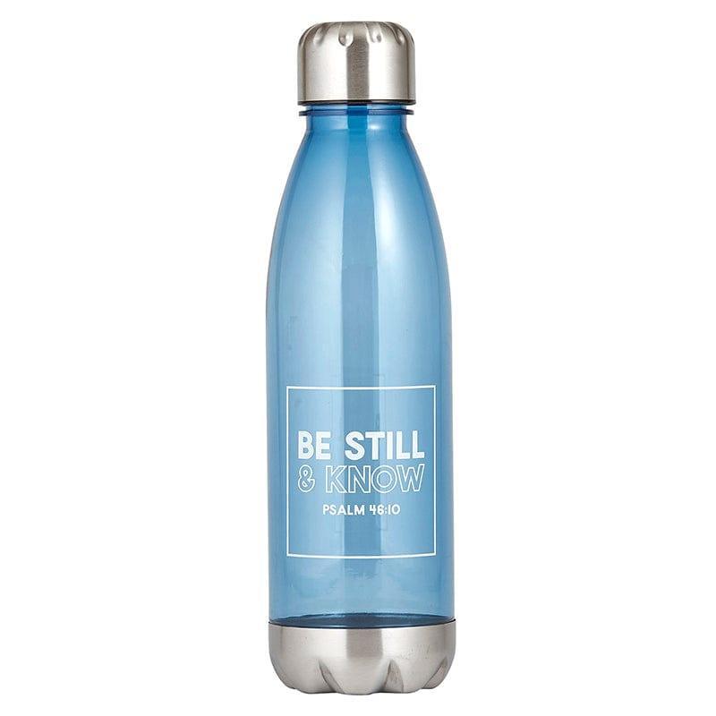 Be Still & Know Water Bottle - Pura Vida Books