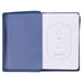 Be Still Blue Denim Faux Leather Classic Journal with Zippered Closure - Psalm 46:10 - Pura Vida Books