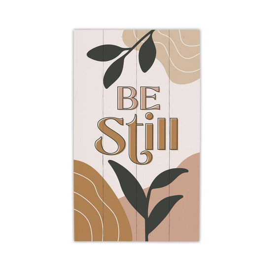 Be Still - Cuadro de Madera - Pura Vida Books