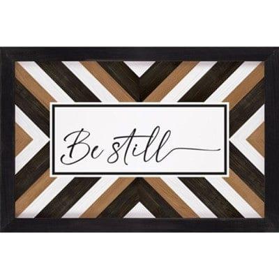 BE STILL FRAMED ART - Pura Vida Books