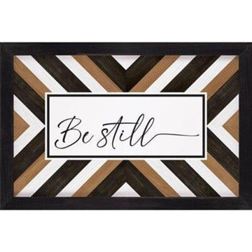 BE STILL FRAMED ART - Pura Vida Books