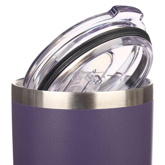 Be Still Purple Stainless Steel Mug - Psalm 46:10 - Pura Vida Books