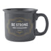 Be Strong & Courageous Coffee Mug with Gift Wrap - Pura Vida Books
