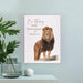 Be Strong And Courageous Cuadro Canvas - Pura Vida Books