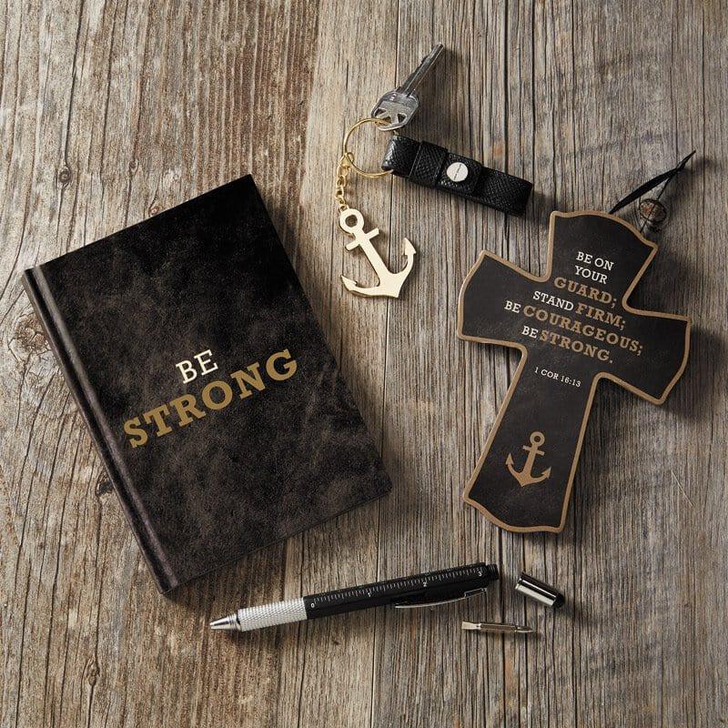 Be Strong Key Chain with Card - Pura Vida Books