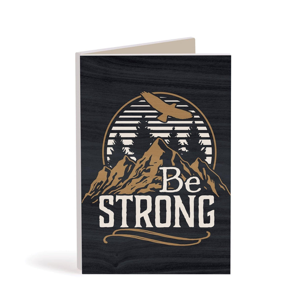 Be Strong Wooden Keepsake Card - Pura Vida Books
