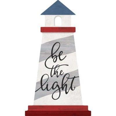 Be The Light, Shaped Art - Pura Vida Books