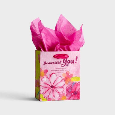Beautiful You - Small Gift Bag with Tissue - Pura Vida Books