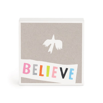 Believe Wall Art -