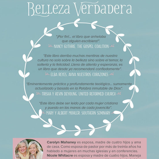 Belleza Verdadera - Carolyn Mahaney y Nicole Whitacre - Pura Vida Books