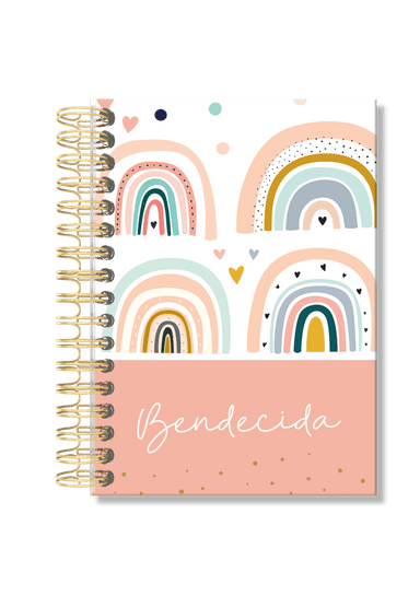 Bendecida - Journal Corazones - Pura Vida Books