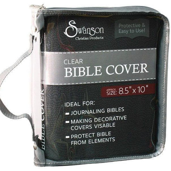 Bible Cover Clear Swanson 8.5 x 10 in. - Pura Vida Books