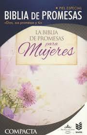 Biblia con Promesas | Tamaño compacta con cierre - RVR 1960 - blanco floral - Pura Vida Books
