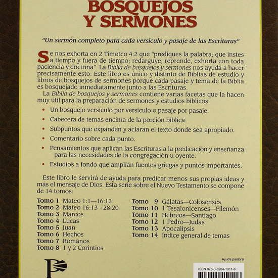 Biblia de bosquejos y sermones: Hechos - Pura Vida Books