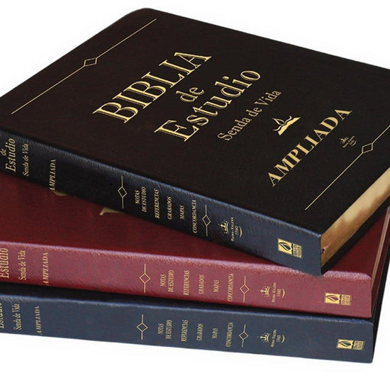 Biblia de Estudio Ampliada Marron - Pura Vida Books