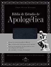 Biblia de Estudio de Apologetica, piel fabricada (Negro) - Pura Vida Books