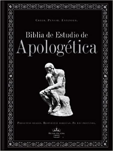 Biblia de Estudio de Apologetica, Tapa dura (Negro) - Pura Vida Books