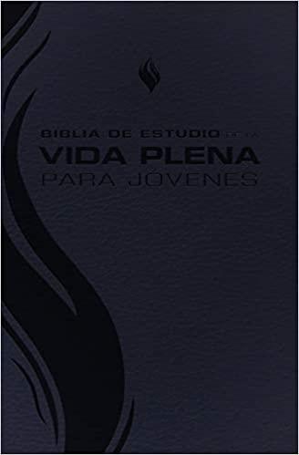 Biblia de Estudio de la Vida Plena para Jóvenes RV60 (Negro) - Pura Vida Books