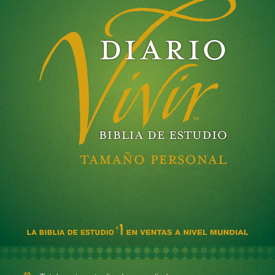 Biblia de estudio del diario vivir NTV, tamaño personal (Letra Roja, Tapa dura) - Pura Vida Books