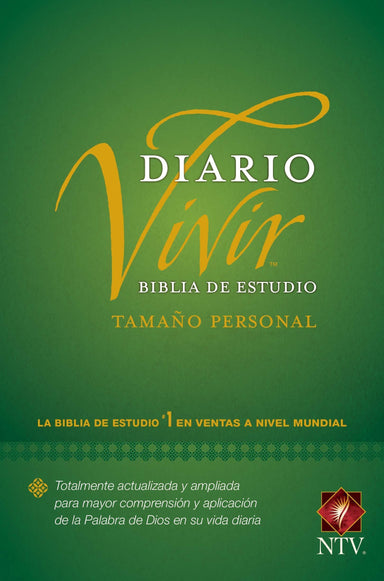 Biblia de estudio del diario vivir NTV, tamaño personal (Letra Roja, Tapa dura) - Pura Vida Books