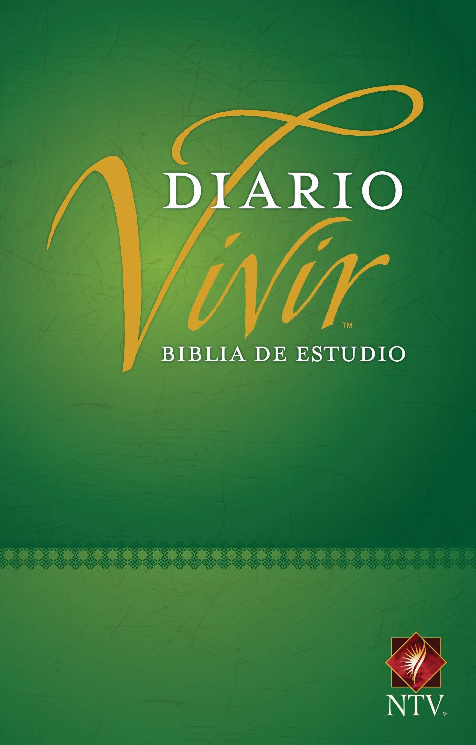 Biblia de estudio del diario vivir NTV, tamaño personal (Letra Roja, Tapa dura) - Pura Vida Books