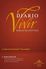 Biblia de estudio del diario vivir RVR60 (Letra Roja, Tapa dura, Vino tinto) - Pura Vida Books