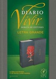 Biblia de estudio Diario Vivir NTV - Letra Grande - Pura Vida Books