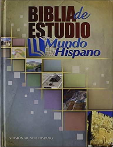 Biblia de Estudio Mundo Hispano (Tapa Dura) - Pura Vida Books