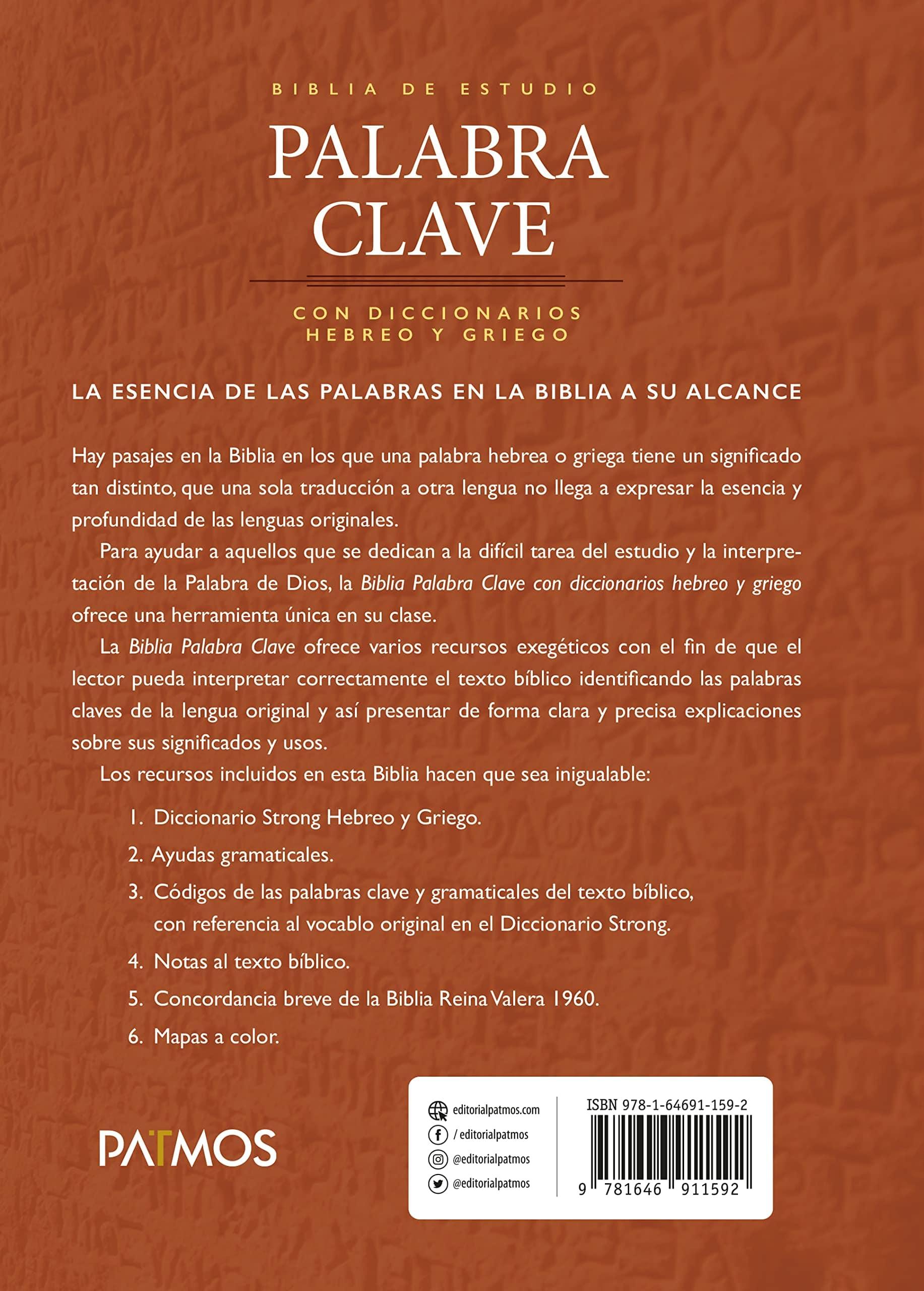 Biblia de Estudio Palabra Clave - Pura Vida Books