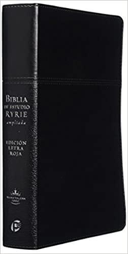 Biblia de Estudio Ryrie Duotone Négro RVR 1960 Con Indice - Pura Vida Books