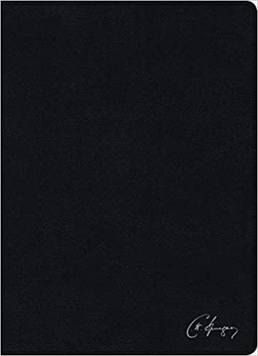 Biblia de estudio Spurgeon Imitacion Piel Negra RVR 1960 Con Indice - Pura Vida Books