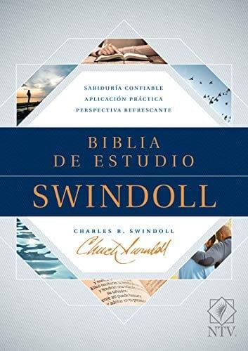 Biblia de estudio Swindoll NTV (con indice) - Pura Vida Books