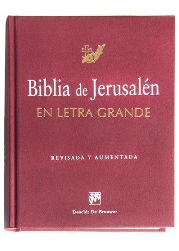 Biblia de Jerusalén Letra Grande - Pura Vida Books