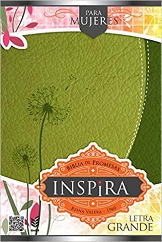 Biblia de Promesas «Inspira»/ Piel especial Verde/con índice - Pura Vida Books