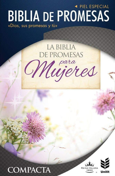 Biblia de Promesas Letra Grande / Floral con cierre - Pura Vida Books