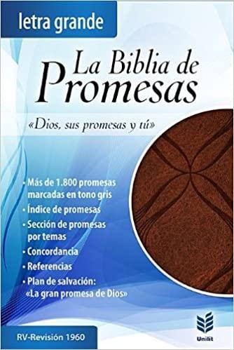 Biblia de Promesas Letra Grande-RVR 1960 - Pura Vida Books