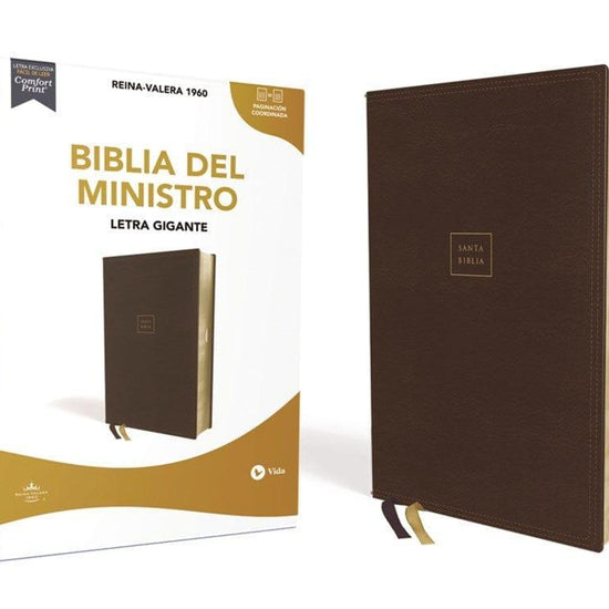 Biblia del Ministro Letra Gigante RVR60 - Pura Vida Books