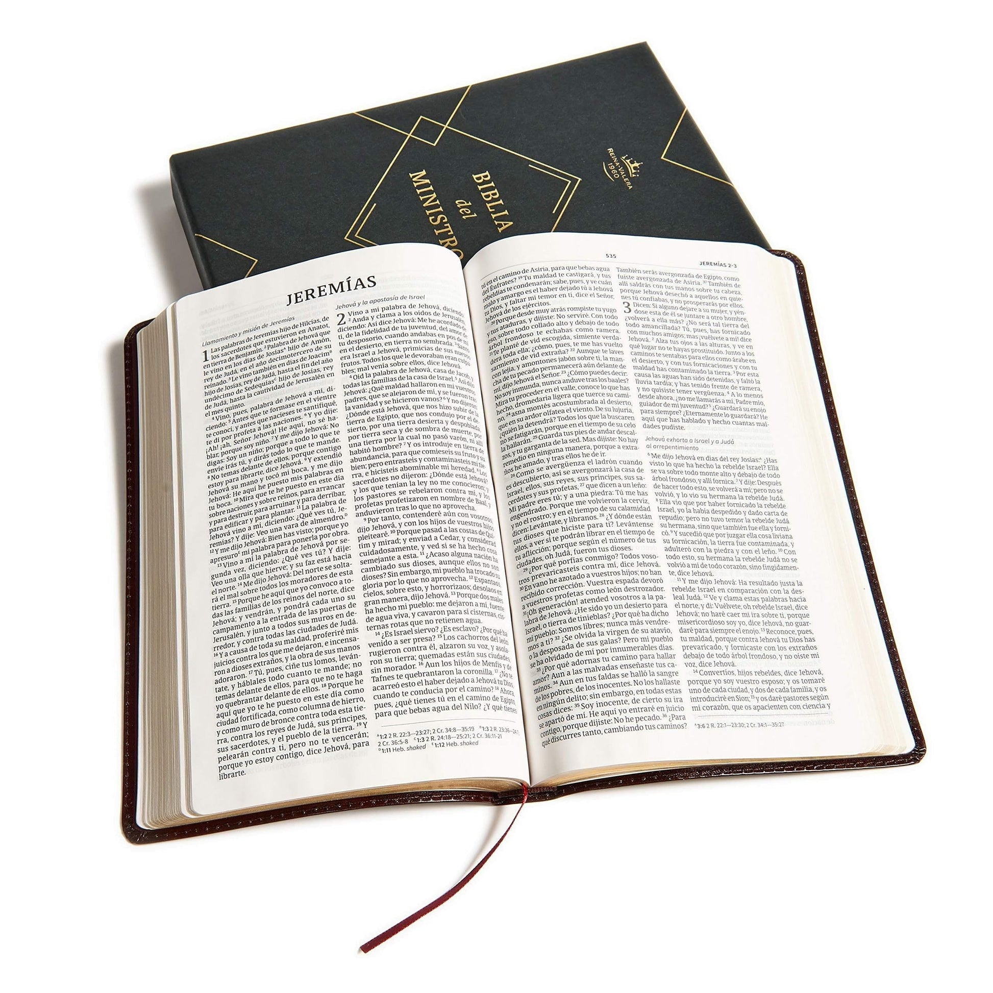 Biblia del Ministro RV60 - Caoba (vino) - Pura Vida Books