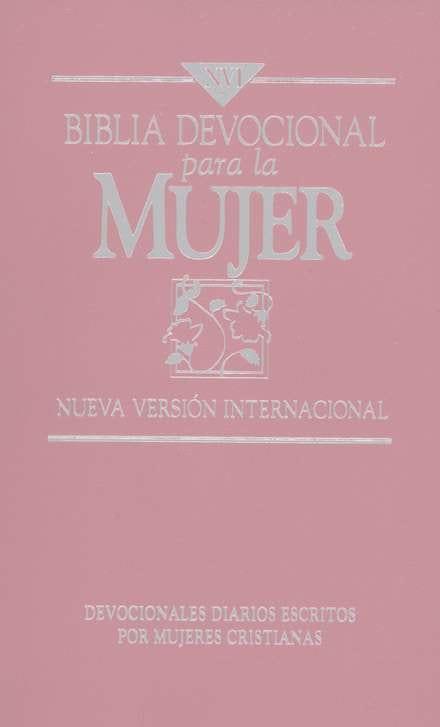 Biblia Devocional de la Mujer NVI, Tapa Dura Rosada - Pura Vida Books