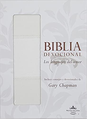 Biblia devocional: Lenguajes del amor RVR60 Blanco - Pura Vida Books