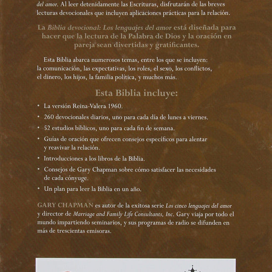 Biblia devocional: Lenguajes del amor RVR60 Blanco - Pura Vida Books