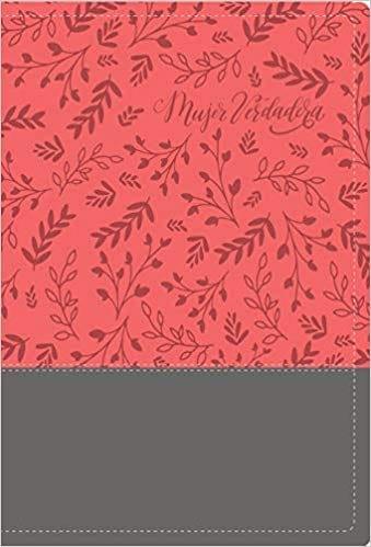 Biblia Devocional Mujer Verdadera RVR60 - Piel Coral - Pura Vida Books