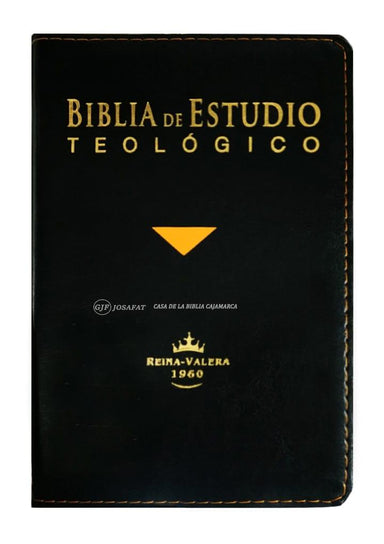 Biblia de Estudio RVR1960 Teologico Personal Tapa Piel con Índice - Pura Vida Books