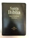 Biblia Fuente de Bendiciones Compacta con cierre RVR60, imit. piel, negro con índice - Pura Vida Books
