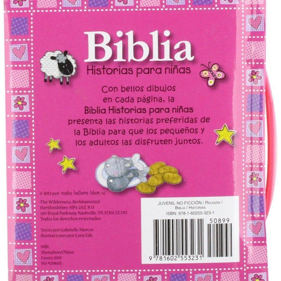 Biblia historias para niñas - Pura Vida Books